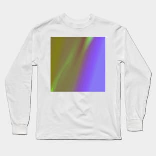 green red blue abstract texture background Long Sleeve T-Shirt